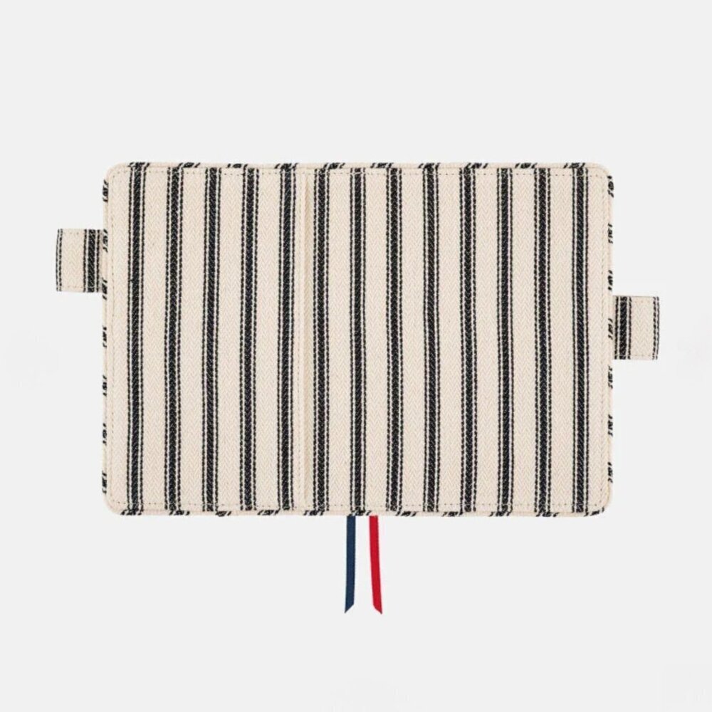 Hobonichi 2025 A6 Lined Fabric Herringbone Cover + Pen — NEW, Sold Out / Rare - Picture 12 of 16